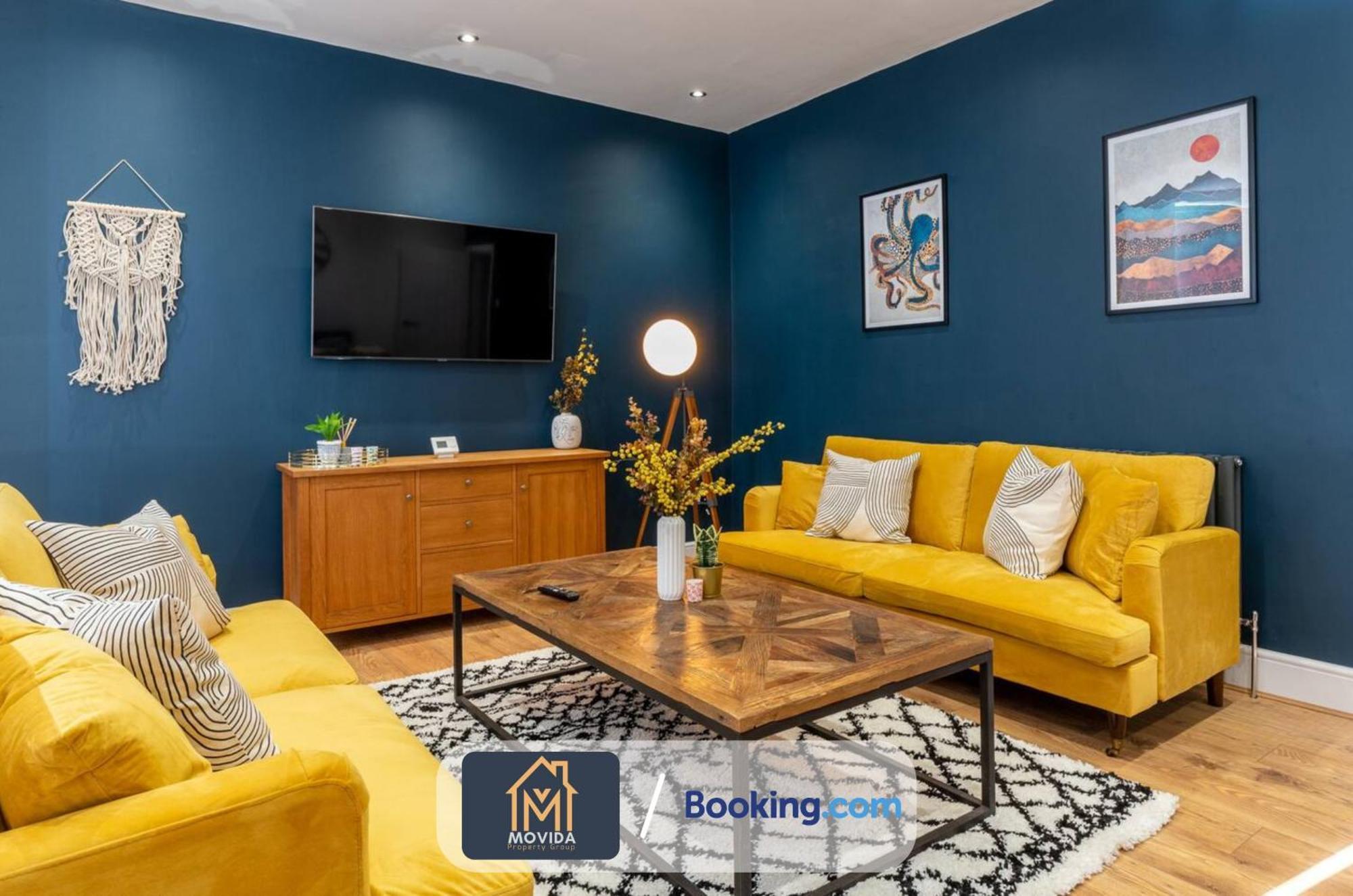 Central Elegant Three Bed Duplex By Movida Property Group Short Lets & Serviced Accommodation Harrogate Exterior foto