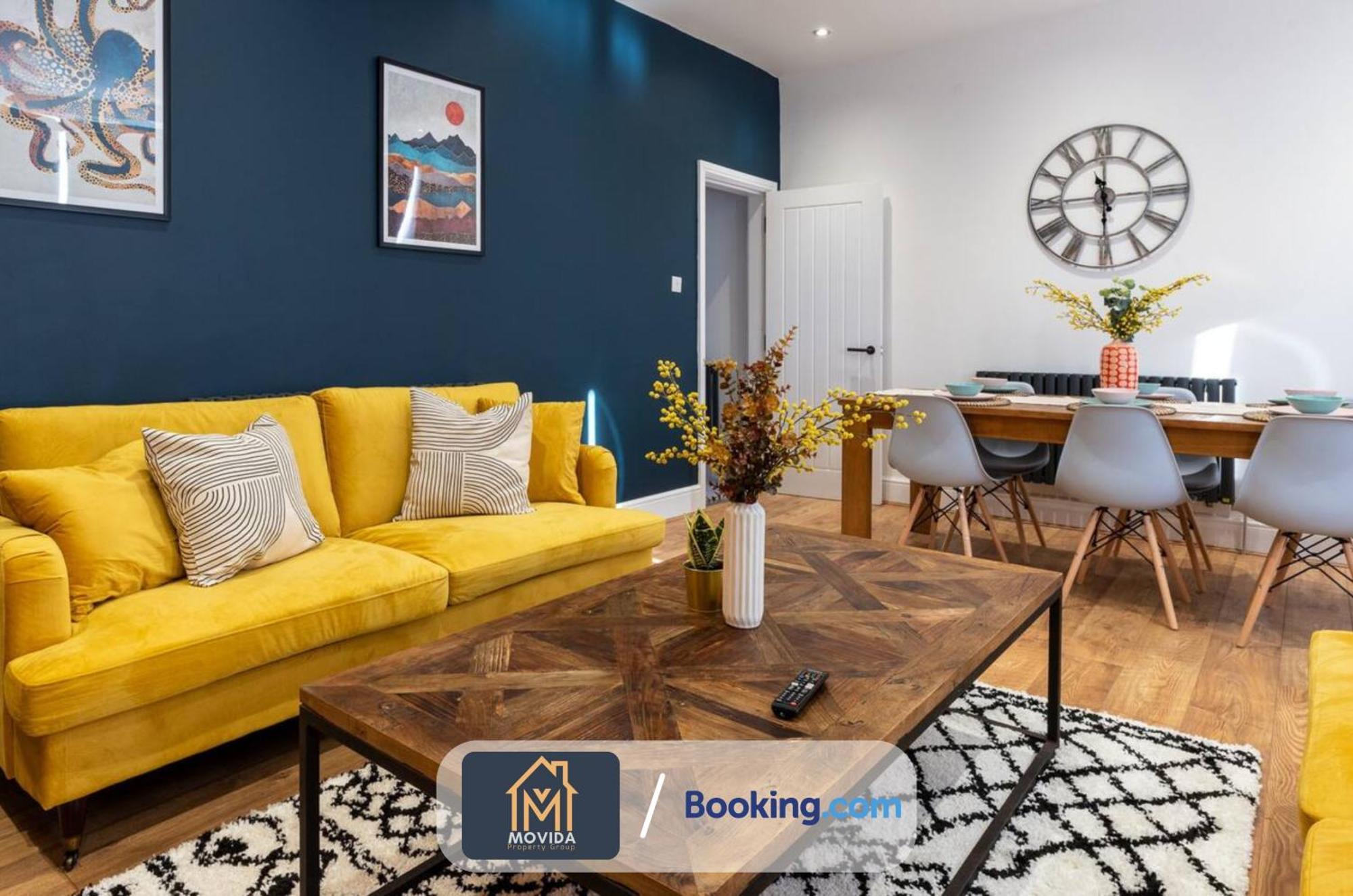 Central Elegant Three Bed Duplex By Movida Property Group Short Lets & Serviced Accommodation Harrogate Exterior foto